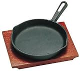 トキワステーキ皿 鉄製 柄付浅型 大 22cm 324 トキワステーキ皿 鉄製 柄付浅型 大 22cm 324